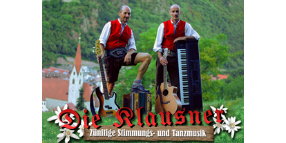 Hochzeitsmusik - Besetzung (mögl. Instrumente): männliche Hauptstimme - Südtirol - DIE KLAUSNER