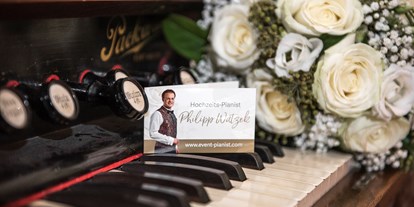 Hochzeitsmusik - Musikrichtungen: Volksmusik - Deutschland - Hochzeitspianist Philipp Watzek für Ihre Hochzeit und Trauung oder Veranstaltung. - Event-Pianist & Organist Philipp Watzek