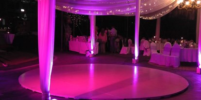 Hochzeitsmusik - geeignet für: Tanzmusik - Ambiente-Licht-Addon in der Arche Moorhof 2021 - Rusty Karaoke & Music Entertainment Premium Hochzeits-DJ für Ihren schönsten Tag