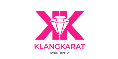 Hochzeitsmusik - geeignet für: Hintergrundmusik - Erlangen - Klangkarat Eventband Logo - Klangkarat
