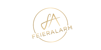 Hochzeitsmusik - Kosten für Abendhochzeit (ca. 5 Stunden): bis 2000 Euro - Feieralarm Logo - Feieralarm