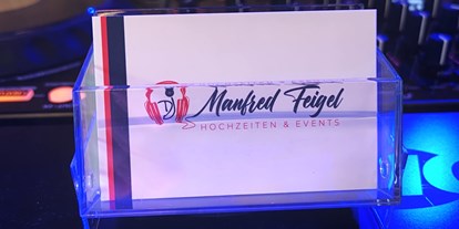 Hochzeitsmusik - DJ Manfred Feigel