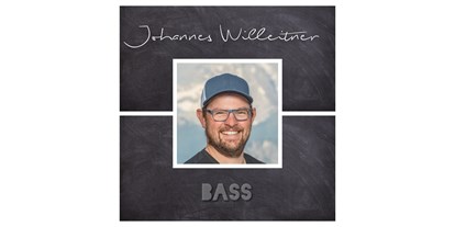Hochzeitsmusik - Musikrichtungen: Rock - Oberbayern - Johannes Willeitner - Bass - BAM - Berchtesgaden Acoustic Music