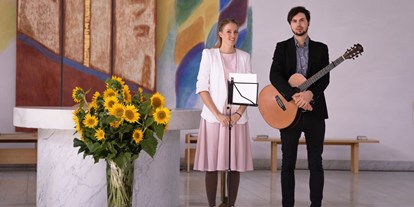 Hochzeitsmusik - geeignet für: Partymusik - Sankt Veit - Kirchliche Trauung - Duo Nachtigall