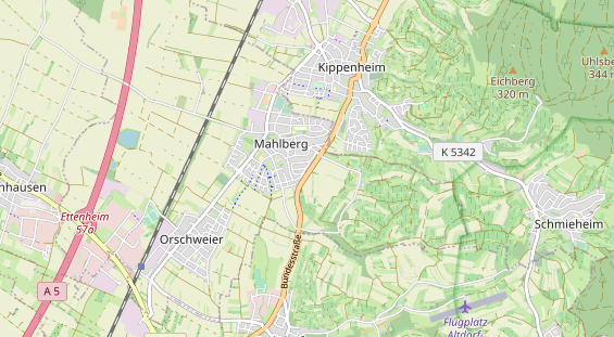 Hochzeitsband auf Karte