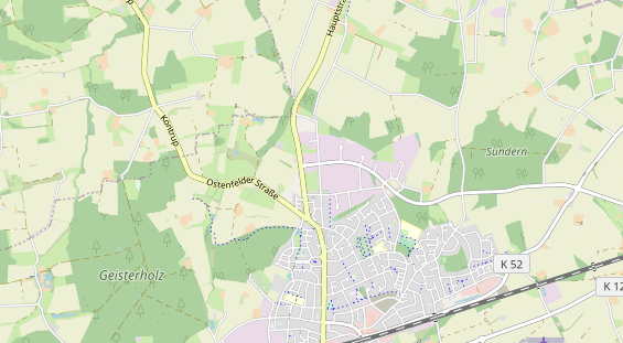 Hochzeitsband auf Karte