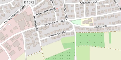Hochzeitsband auf Satellitenbild