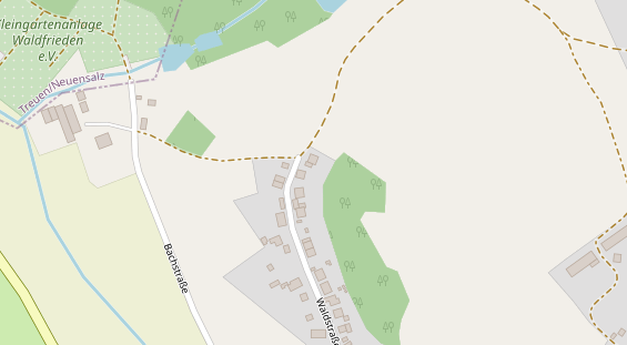 Hochzeitsband auf Satellitenbild