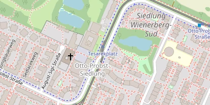 Hochzeitsband auf Satellitenbild