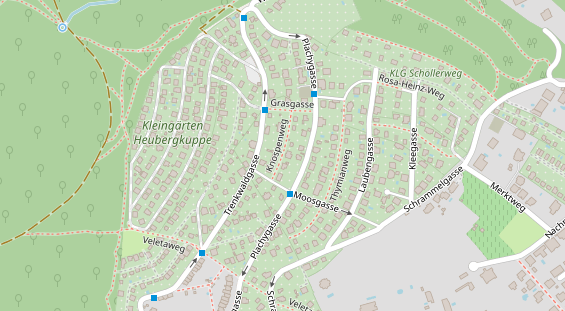 Hochzeitsband auf Satellitenbild
