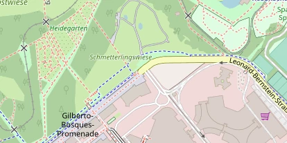 Hochzeitsband auf Satellitenbild
