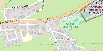Hochzeitsband auf Satellitenbild