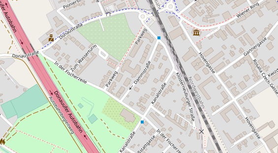 Hochzeitsband auf Satellitenbild