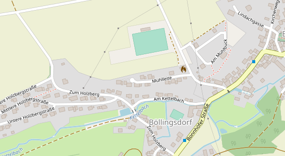 Hochzeitsband auf Satellitenbild