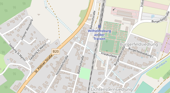 Hochzeitsband auf Satellitenbild