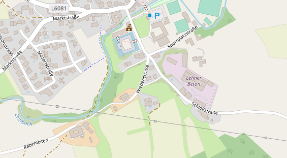 Hochzeitsband auf Satellitenbild