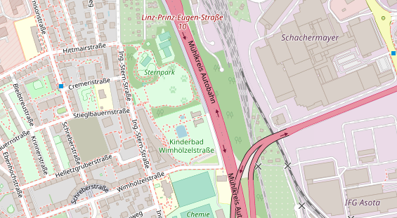 Hochzeitsband auf Satellitenbild