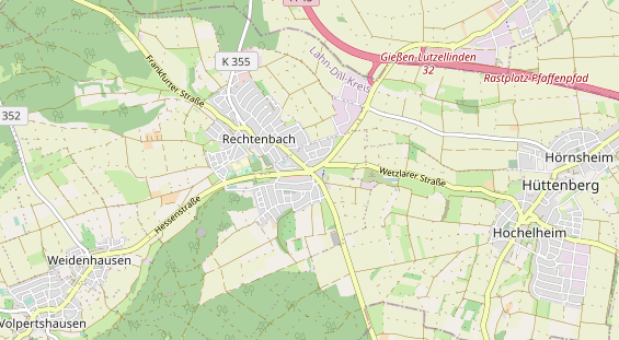 Hochzeitsband auf Karte