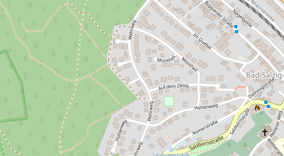 Hochzeitsband auf Satellitenbild