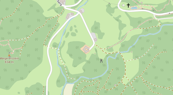 Hochzeitsband auf Satellitenbild