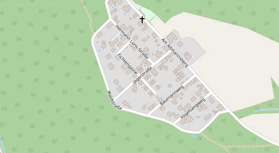 Hochzeitsband auf Satellitenbild