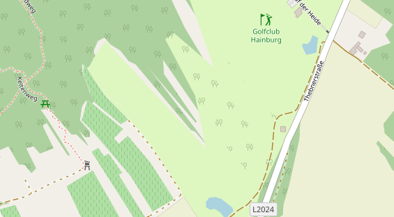 Hochzeitsband auf Satellitenbild