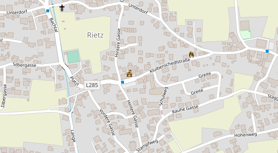 Hochzeitsband auf Satellitenbild