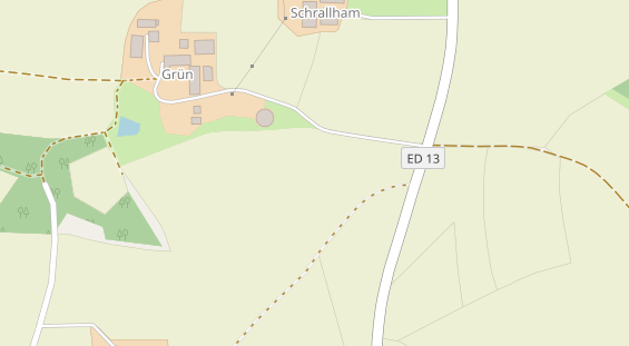 Hochzeitsband auf Satellitenbild