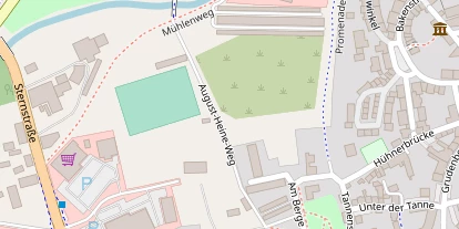Hochzeitsband auf Satellitenbild
