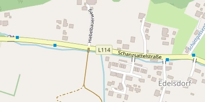 Hochzeitsband auf Satellitenbild