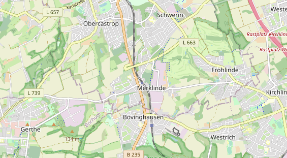 Hochzeitsband auf Karte