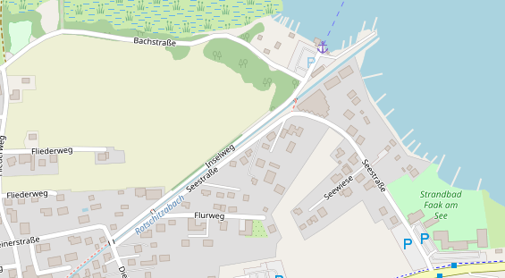 Hochzeitsband auf Satellitenbild