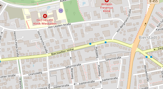 Hochzeitsband auf Satellitenbild