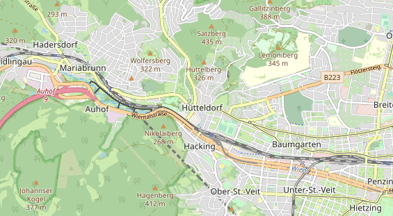 Hochzeitsband auf Karte