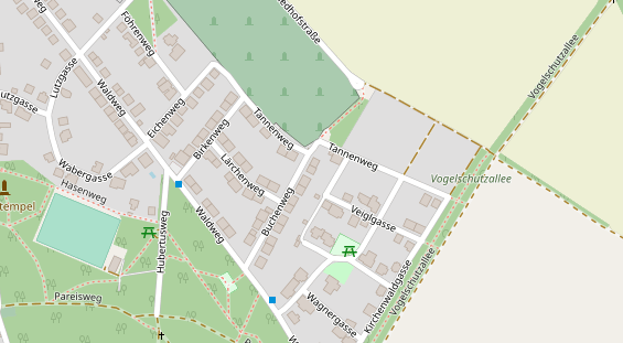 Hochzeitsband auf Satellitenbild