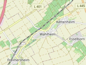 Hochzeitsband auf Karte