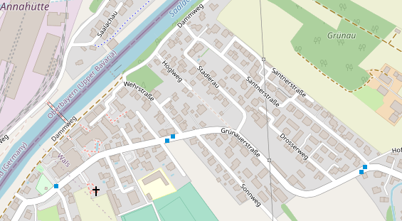 Hochzeitsband auf Satellitenbild