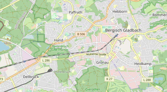 Hochzeitsband auf Karte