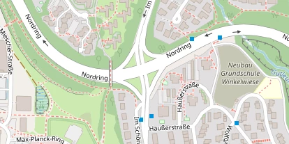 Hochzeitsband auf Satellitenbild