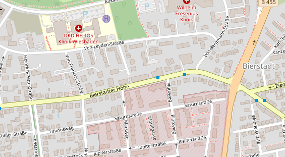 Hochzeitsband auf Satellitenbild