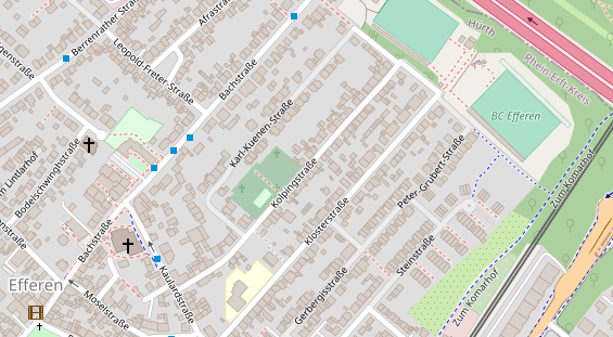 Hochzeitsband auf Satellitenbild