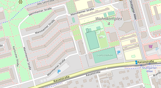 Hochzeitsband auf Satellitenbild