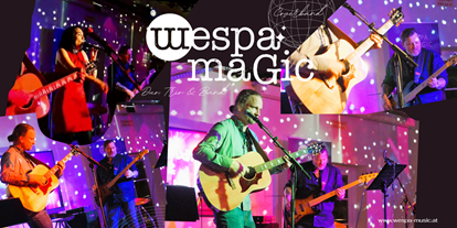Hochzeitsmusik - Kosten für Abendhochzeit (ca. 5 Stunden): bis 2400 Euro - Wir sind eine 4-köpfige Band aus Salzburg und heißen "Wespa Magic". - WESPA MAGIC