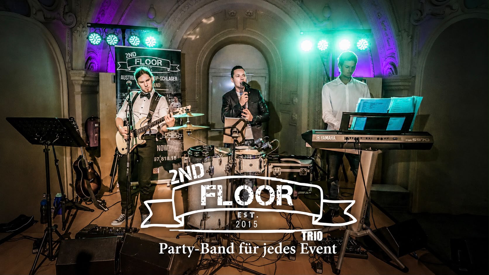 Hochzeitsband - Gruppenfoto live - Second Floor – Partyband aus Kärnten