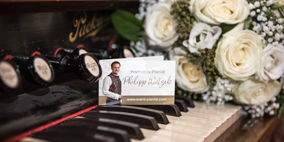 Hochzeitsmusik - geeignet für: Standesamt - Teunz - Hochzeitspianist Philipp Watzek für Ihre Hochzeit und Trauung oder Veranstaltung. - Event-Pianist & Organist Philipp Watzek