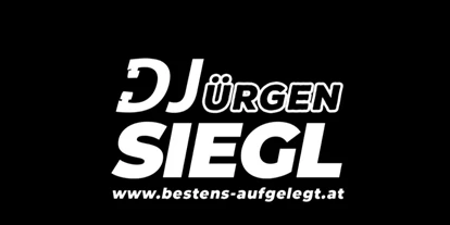 Hochzeitsmusik - geeignet für: Disco - Haselbach (Niederhollabrunn) - DJ Logo - DJ Jürgen Siegl