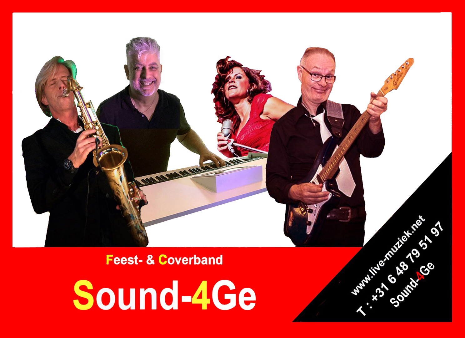 Hochzeitsband - hochzeits- band und partyband Sound4Ge. Dem ultimativen Hochzeitsband und Partyband für Ihre Hochzeit, einen betriebsfeiern oder event. - Hochzeits duo- trio & Quartett coverband Sound4Ge