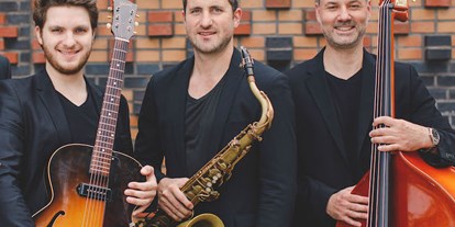 Hochzeitsmusik - Besetzung (mögl. Instrumente): männliche Hauptstimme - München - Jazzband Sektempfang Dinner buchen - Band buchen - Event, Party