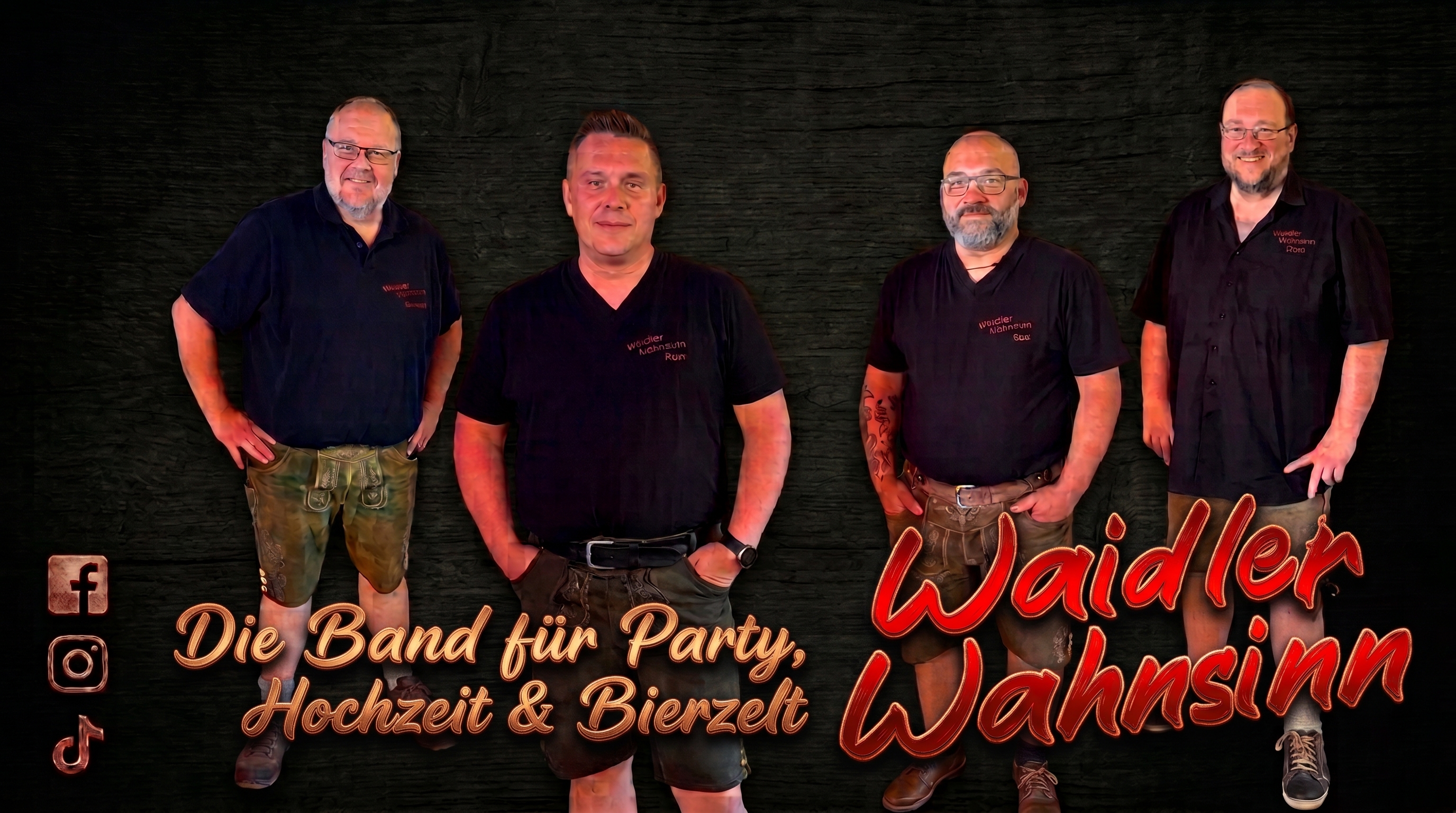 Hochzeitsband - Waidler Wahnsinn Hochzeit und Partyband - Waidler Wahnsinn