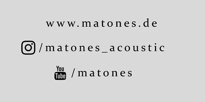 Hochzeitsmusik - Besetzung (mögl. Instrumente): Gitarre - Bad Schönborn - maTones Kontaktdaten - maTones